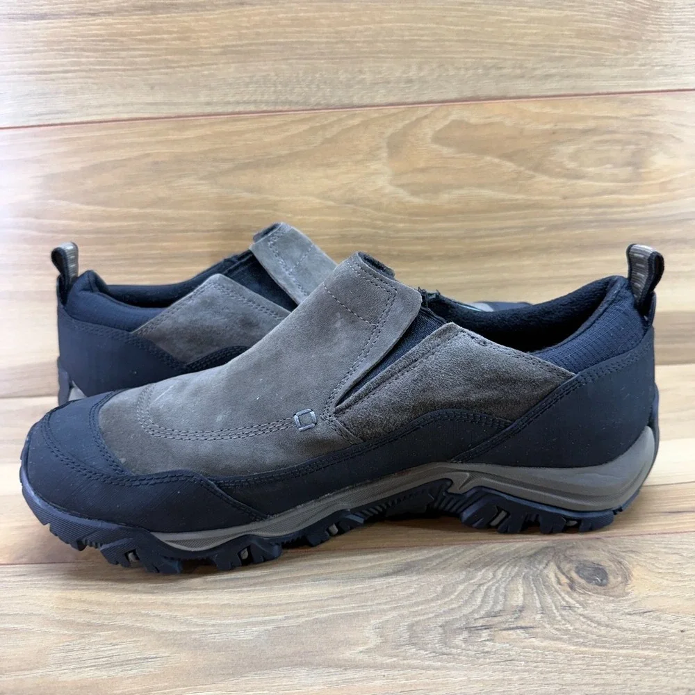 Merrell Coldpack 13 Thermo Moc Mens Shoes 13 Gunsmoke Outdoor Waterproof Casual